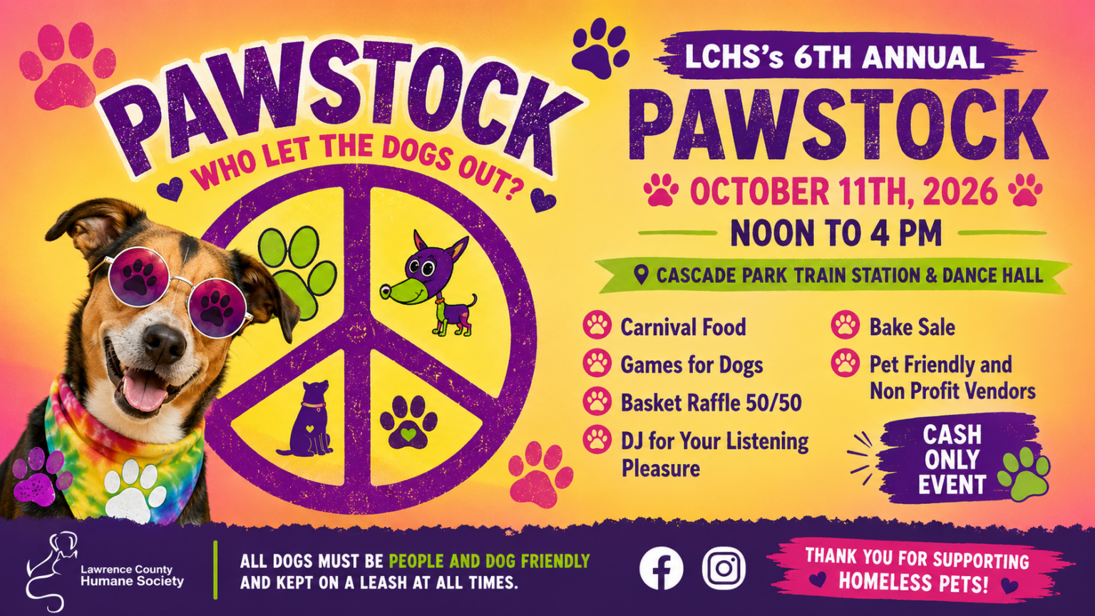 PAWSTOCK:  LCHS’S 6TH Annual